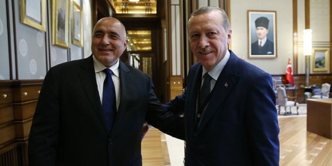 Erdoğan'ın, Bulgaristan Başbakanı Borisov'u kabulü başladı