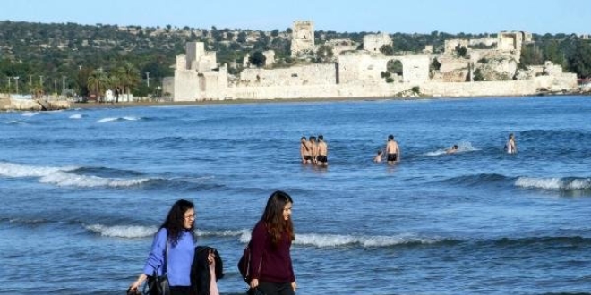 Ocak ayında deniz keyfi