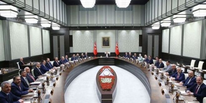Bakanlar Kurulu toplantısı sona erdi