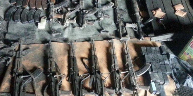Şırnak'ta terör örgütüne ait mühimmat bulundu