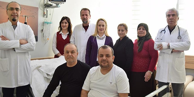 Baba oğul şekeri ameliyatla yendi