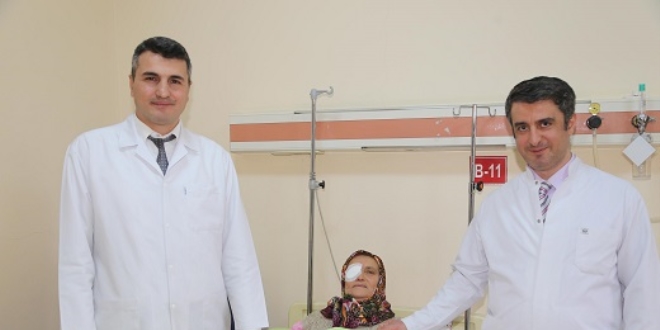 Rize'de ilk kez kornea nakli yapıldı
