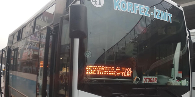 Otobüsü çalındı, taksiyle kovaladı