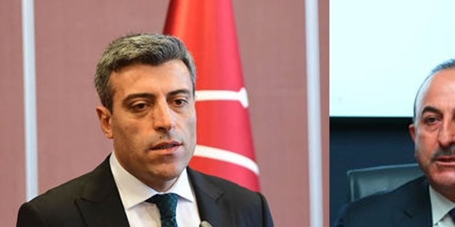 Çavuşoğlu ile CHP'li Yılmaz arasında gerginlik