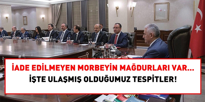 İade edilmeyen morbeyin mağdurlarının yaşadığı sorun nereden kaynaklanıyor!