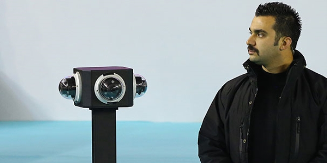 360 derece grnt alabilen kamere ilk kez kullanld