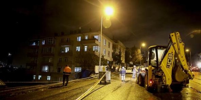 Ankara'nın göbeğinde toprak kayması