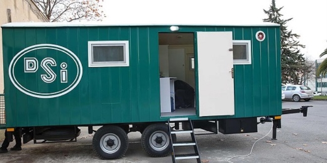 Türkiye'nin ilk mobil taşkın aracı hizmete alındı