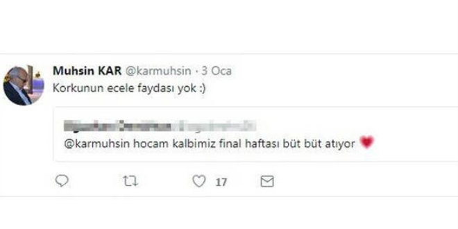 Rektör ve öğrenciler arasında gülümseten diyaloglar