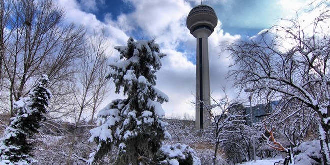 Perembe gn Ankara'ya kar bekleniyor-Harital