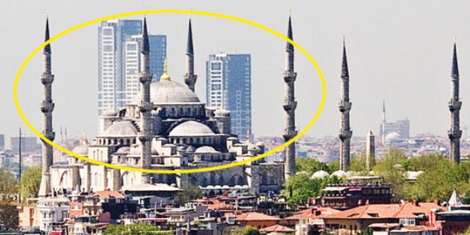 Silueti bozan kuleler traştan kurtuldu