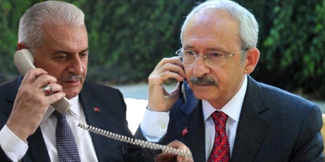 Başbakan Yıldırım, Kılıçdaroğlu'nu arayarak bilgi verdi