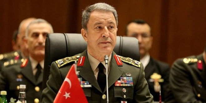 Org. Akar, Rus ve ABD'li mevkidaşlarıyla görüştü