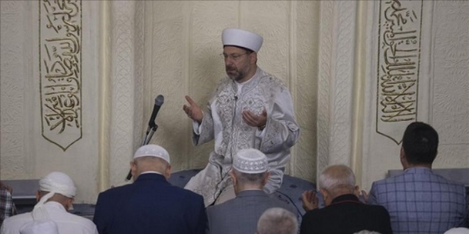 Hacı Bayram Camisi'nde Mehmetçik'e 'zafer duası'