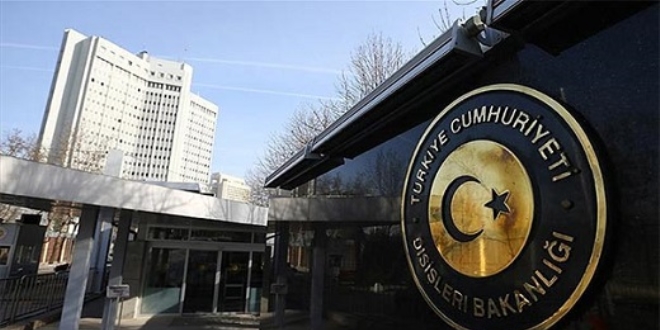 Dışişleri'nden bölge ülkelerine 'Zeytin Dalı' bilgilendirmesi