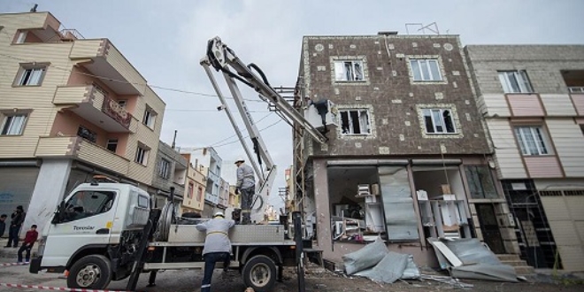 Kilis'te tadilat ve temizlik almalar balad