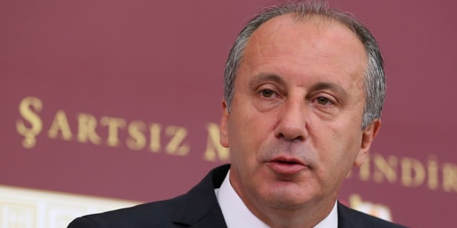 Muharrem İnce, CHP Genel Başkanlığı'na aday oldu