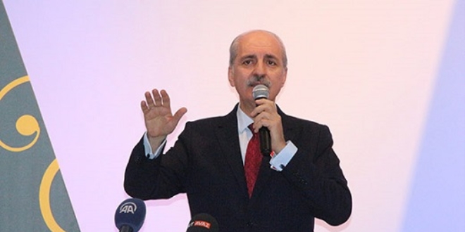 Kurtulmuş: Oynanan büyük oyunu bozmak için Türkiye güçlü olmalı