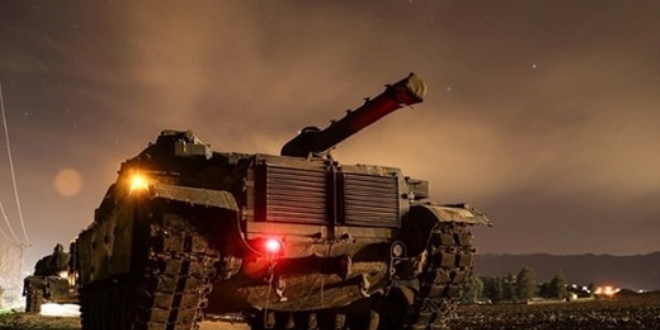 TSK'dan Afrin'de 8 koldan hilal taktiği
