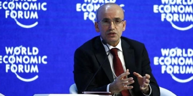 Bakan Şimşek'ten Davos mesajı: 2018 çok daha parlak geçecek