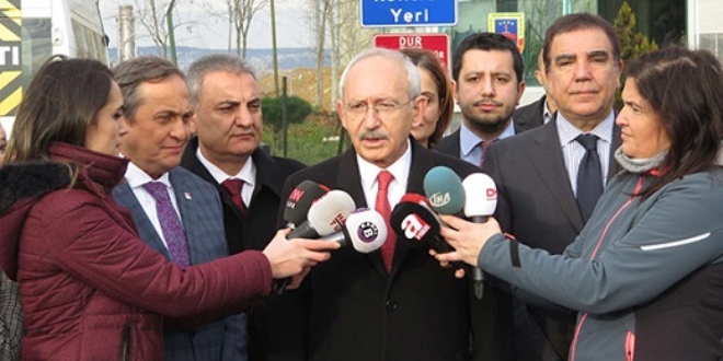 Kılıçdaroğlu, Enis Berberoğlu'nu ziyaret etti