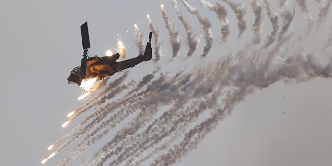 Afrin'deki harekata çok sayıda helikopter katılıyor