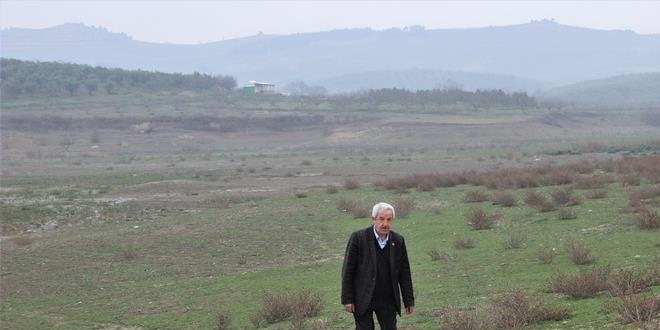 Ağustos değil ocak ayında gölet kurudu