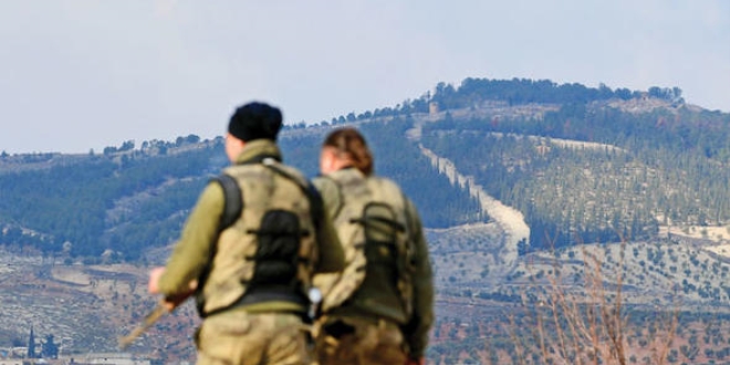 Burseya Dağı havadan ve karadan ateş altına aldı