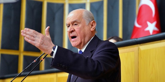 Bahçeli: Terör yuvalarının temizlenmesi milli mecburiyettir