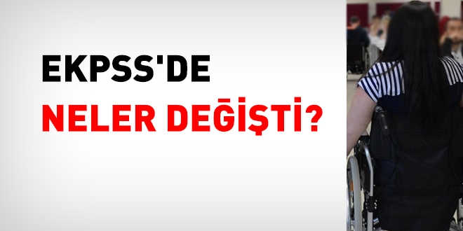 EKPSS'de neler değişti?