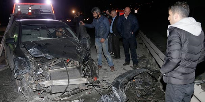 İstanbul Esenyurt'ta 10 araç birbirine girdi