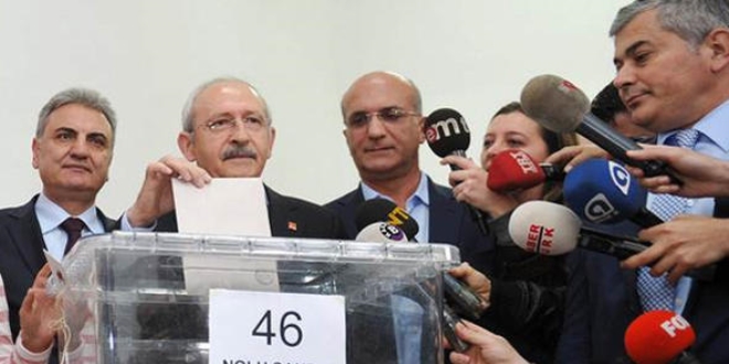 CHP seçime iki aday ile gidiyor