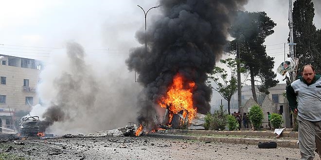 PYD/PKK Azez'deki mlteci kamplarna saldrd