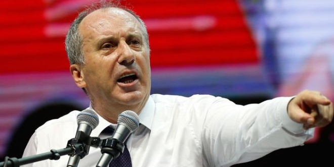 Muharrem nce: Partiyi mutlu bir aznlk ele geirdi