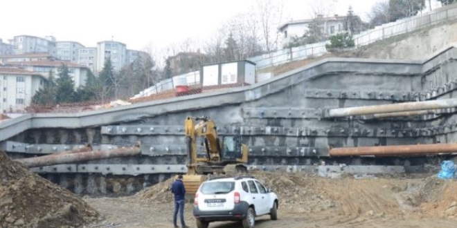 Dolmabahçe-Levazım Tünel inşaatı hızlandırıldı