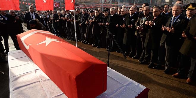Şehit Astsubay Akpınar, son yolculuğuna uğurlandı