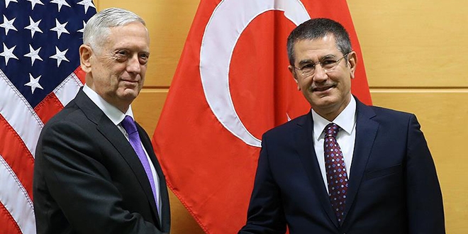Bakan Canikli, ABD'li meslektaşı Mattis ile görüşecek