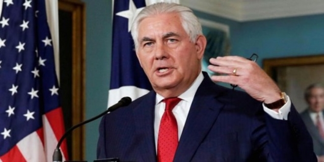 Tillerson Afrin operasyonu için itidal çağrısı yapacak