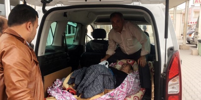 'Yatalak hasta araç bagajında taşındı' iddiası