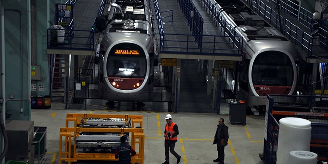 Yerli tramvayla 127 milyon lira tasarruf sağlandı
