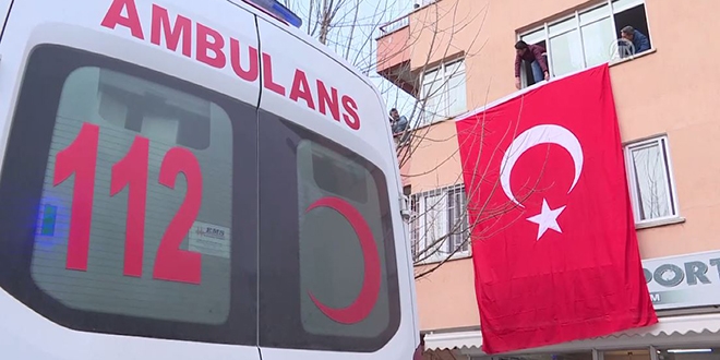 Şehit Pilot Yüzbaşı Kahraman'ın eşine acı haber ulaştı