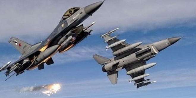 F-16'lar bir gecede 36 hedefi imha etti