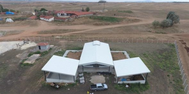 Solucan gübresi için pilot tesis