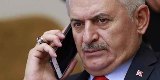 Başbakan Yıldırım'dan ABD Başkan Yardımcısı Pence'ye taziye mesajı