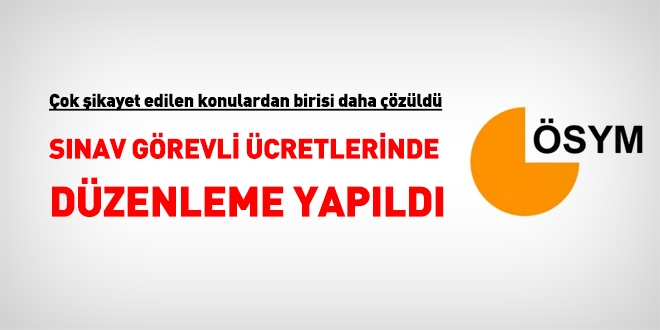 ÖSYM, sınav görevli ücretlerinde düzenleme yaptı