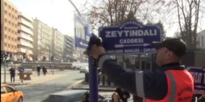 ABD Büyükelçiliği önündeki o caddenin adı değişti