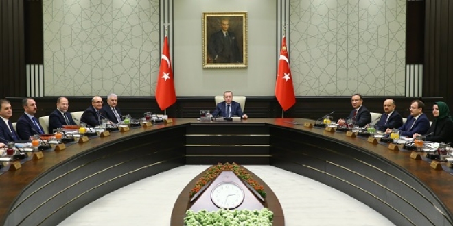 Bakanlar Kurulu toplandı