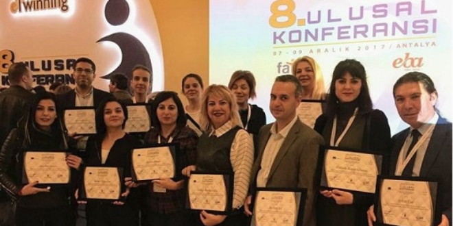Türkiye, e Twinning faaliyetlerinde Avrupa birincisi