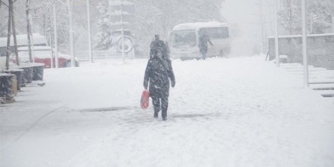 Trakya'da kar yağışı başladı