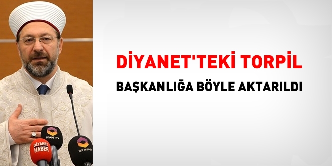 Diyanet'teki torpil, bir dilekçeyle Başkanlığa iletildi